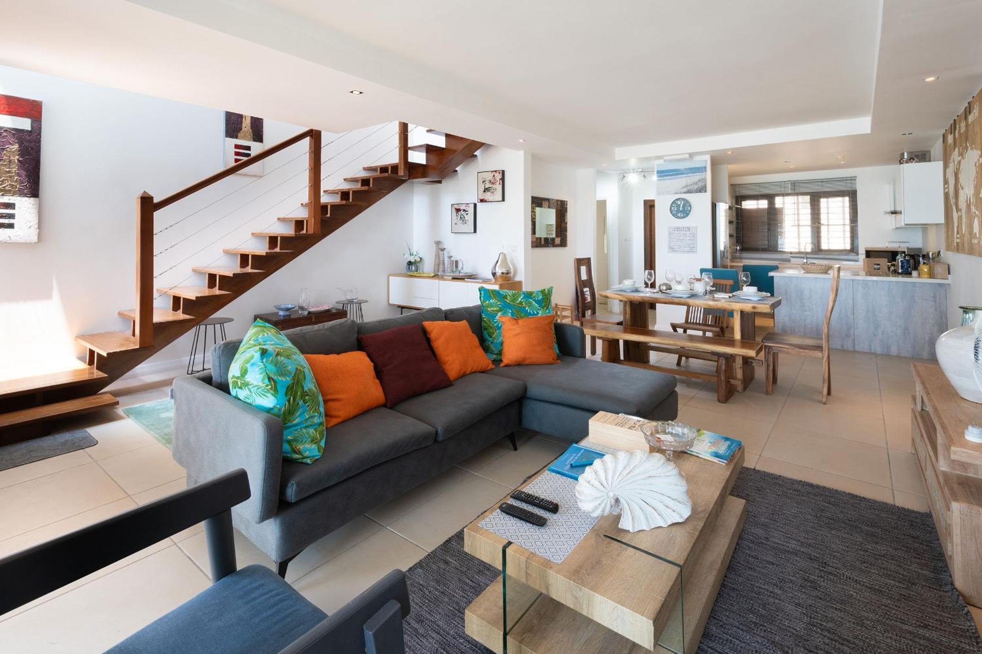 Luxury Beachfront Duplex, Coin De Mire View / 3Bed 캅마를로 외부 사진