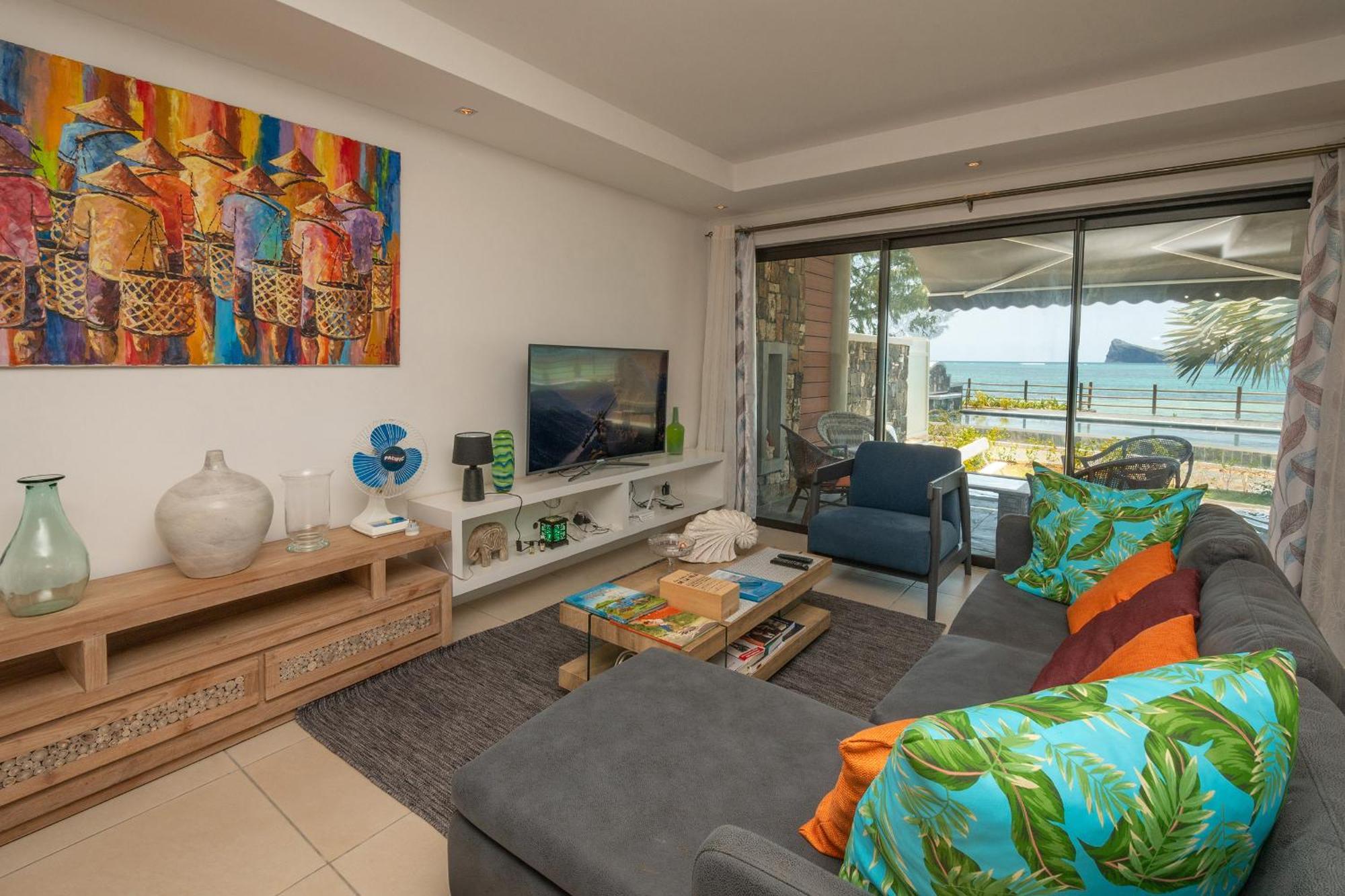 Luxury Beachfront Duplex, Coin De Mire View / 3Bed 캅마를로 외부 사진